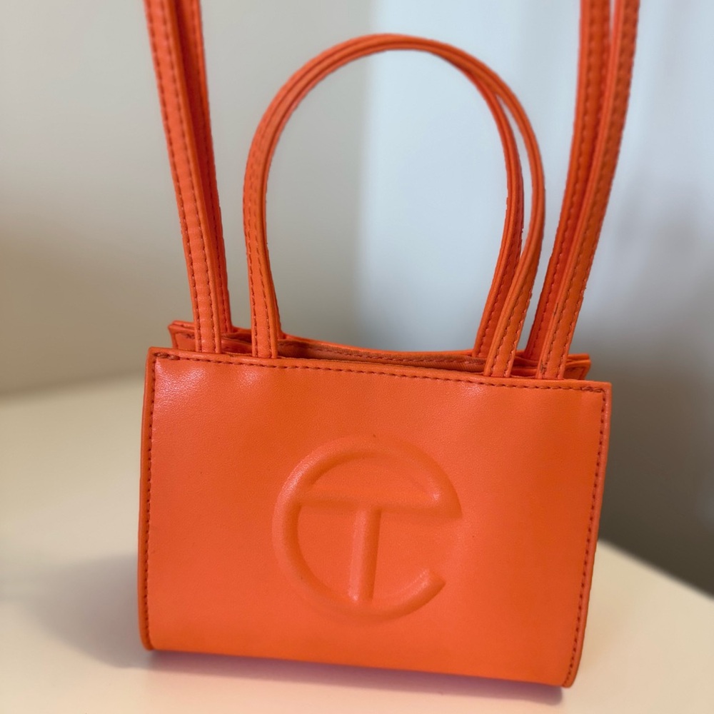 Telfar Orange Handbag